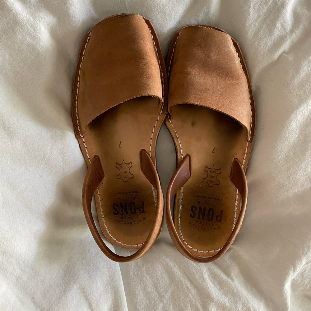 Classic Pons Avarcas in Brown
